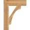 Ekena Millwork Legacy Block Rough Sawn Bracket w/ Offset Brace, Western Red Cedar, 8"W x 26"D x 34"H BKT0806X26X34LEC05RWR - alternate 2